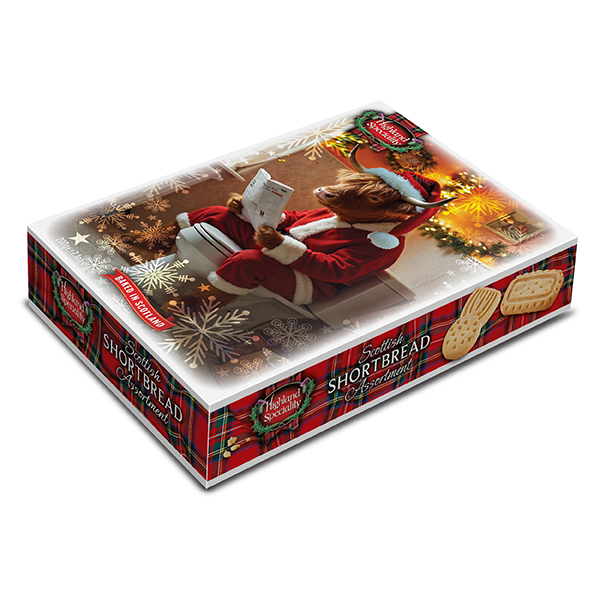 200g Christmas Cow in the Toilet Shortbread Assortment